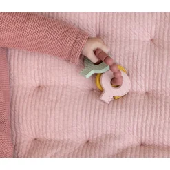 Little Dutch Siliconen Bijtspeeltje Sleutelbos  Roze