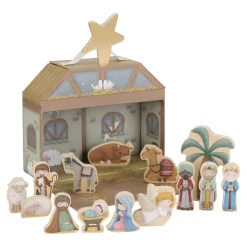 Little Dutch speelkoffer kerststal fsc