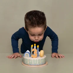 Little Dutch Verjaardagstaart Blauw