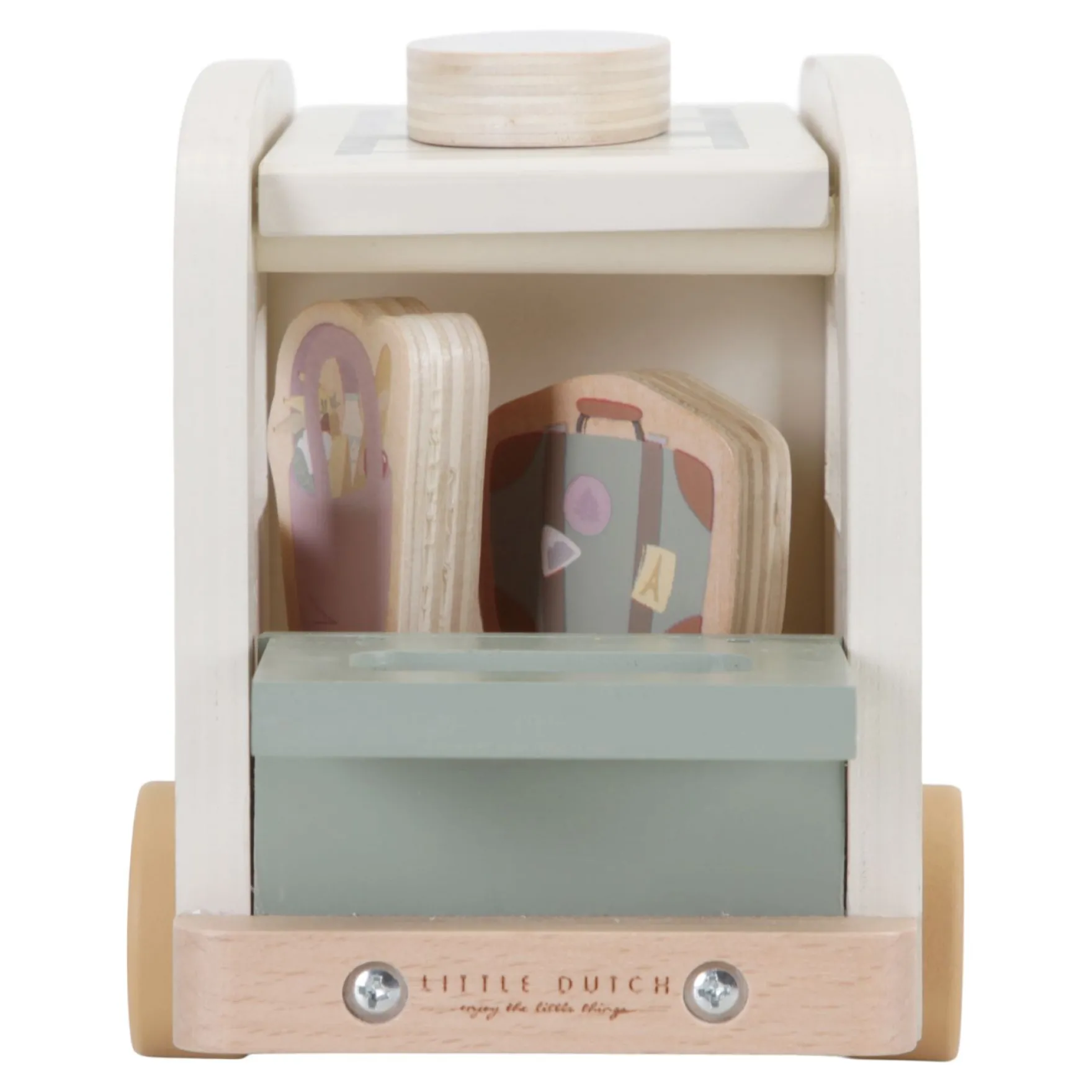 Little Dutch Vintage Camperbus Met Gezin