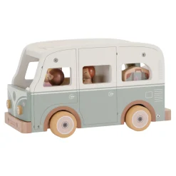 Little Dutch Vintage Camperbus Met Gezin