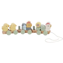 Little Farm Blokkentrein Kip