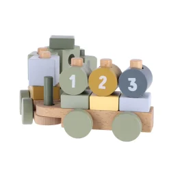 Little Farm Blokkentrein Tractor