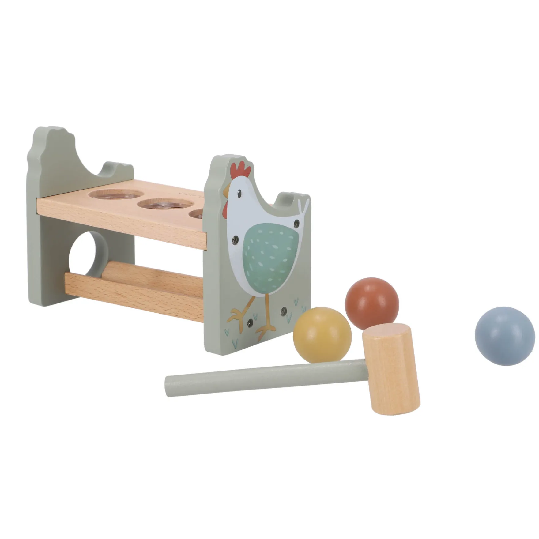 Little Farm Hamerbankje Met Ballen