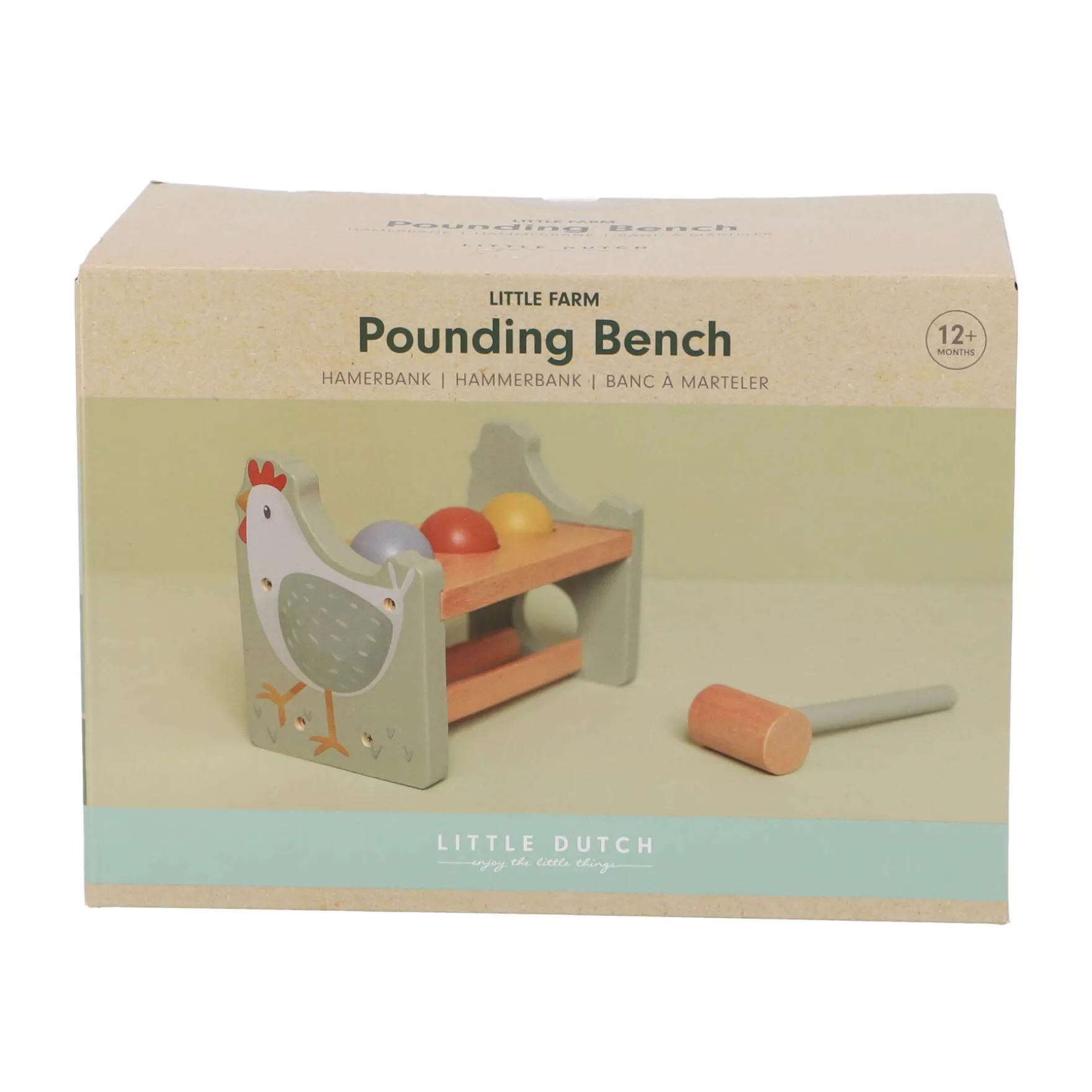 Little Farm Hamerbankje Met Ballen