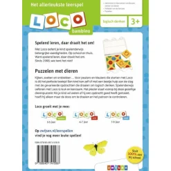 Loco Oefenboekje Bambino Dierenpuzzels