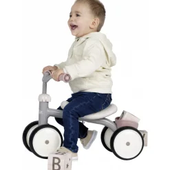 Loopfiets Rookie roze