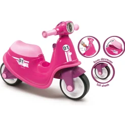 Loopfiguur Scooter Roze