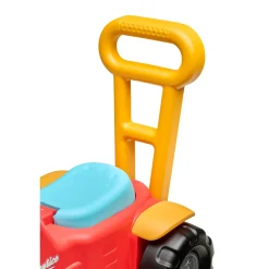 Loopfiguur tractor maurice rood