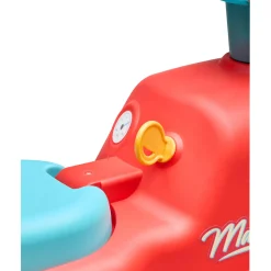 Loopfiguur tractor maurice rood