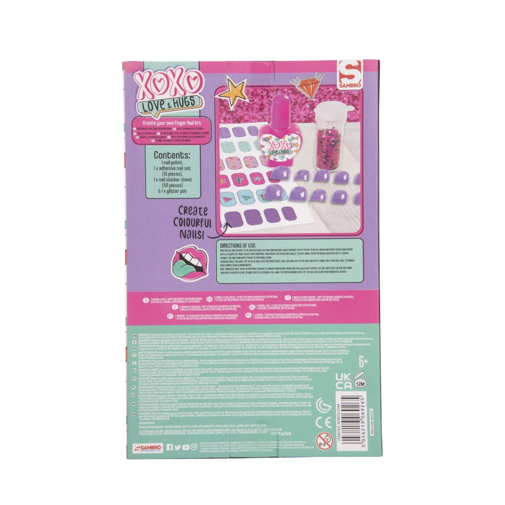 Love & Hugs Nail Art