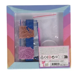 Maak Je Eigen Diamond Painting Canvas  20x20 cm 2 assorti