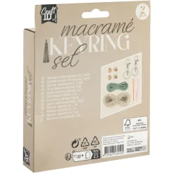 Macrame Sleutelhanger Maken Set 2 St. 2 Assorti Nr