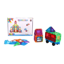Magnetische tegels 45 delig 6,5 cm