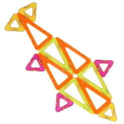 Magnetische tegels diverse vormen 77 delig 5,5 Cm