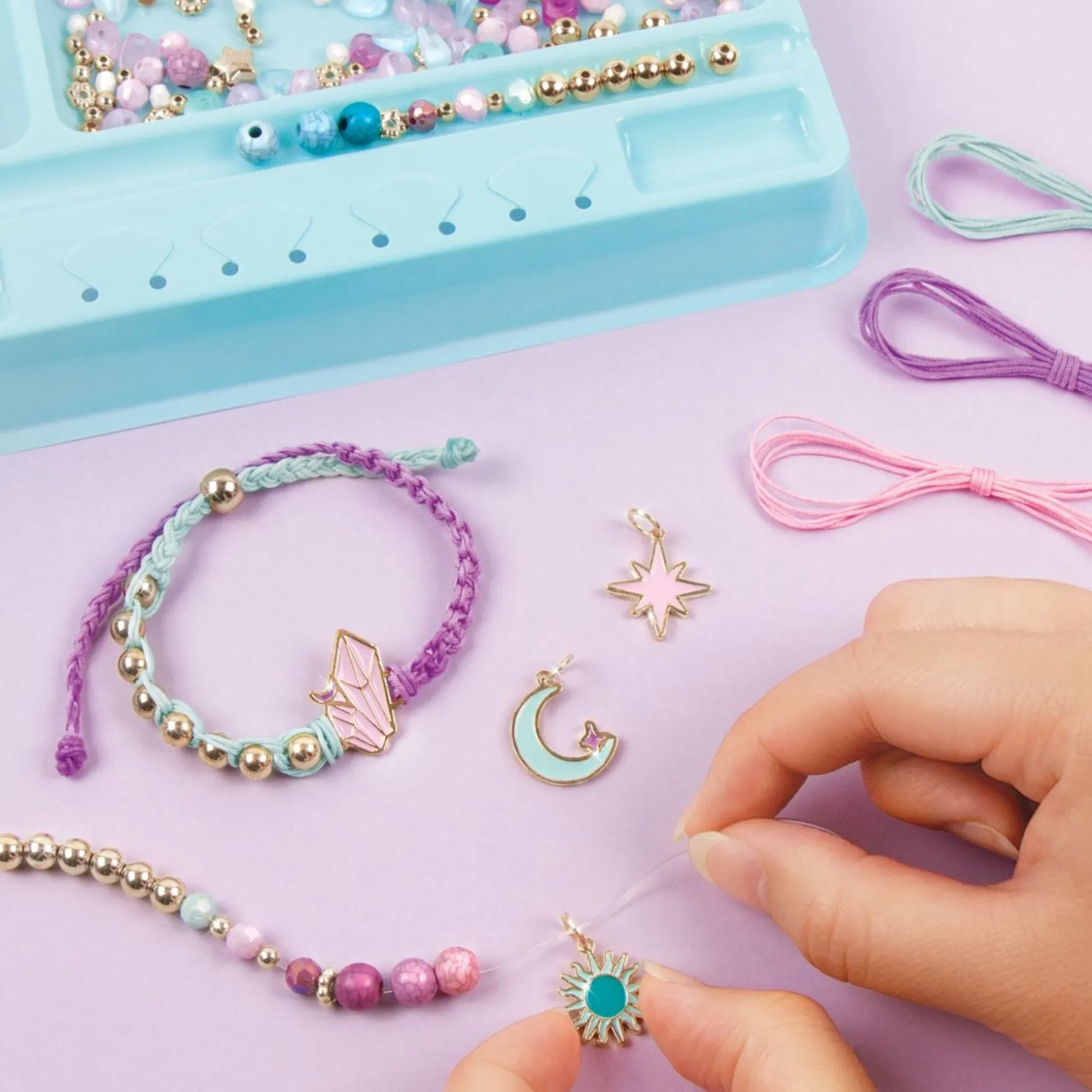 Make It Real hemelse stenen armbanden maken