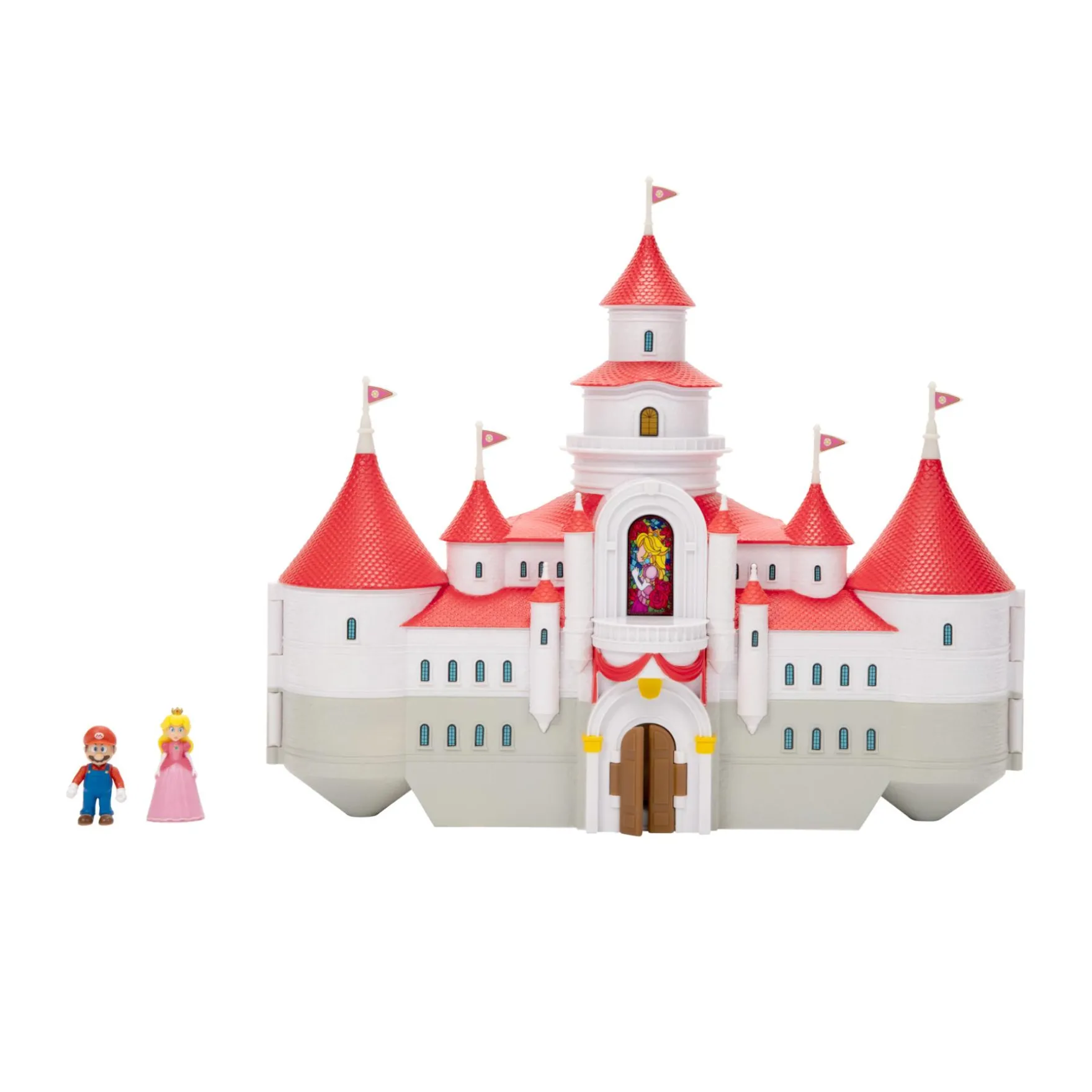 Mario Peach kasteel set inclusief Mini Mario en Peach figuur