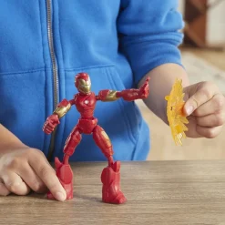 Marvel Avengers Bend 'n Flex Figuur Iron Man