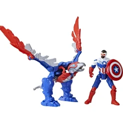 Marvel Mech Strike Captain America 10 cm