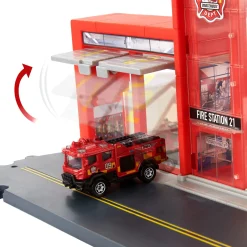 Matchbox Action Drivers Fire Station Rescue Playset O/S (Sounds Only)