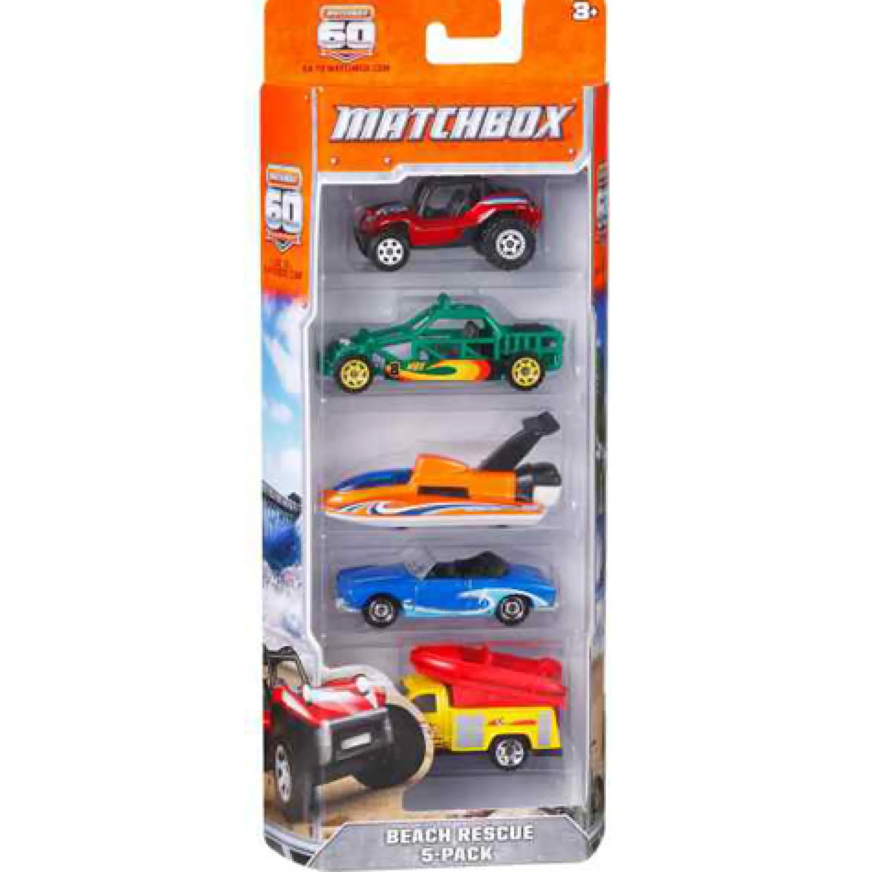 Matchbox Battle Mission 5 Pack Assorti