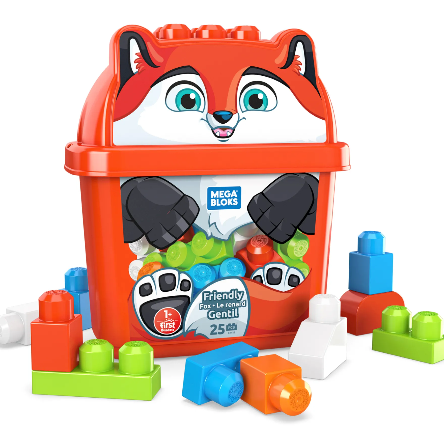 Mega Bloks Animal Buckets Fisher Price Assorti