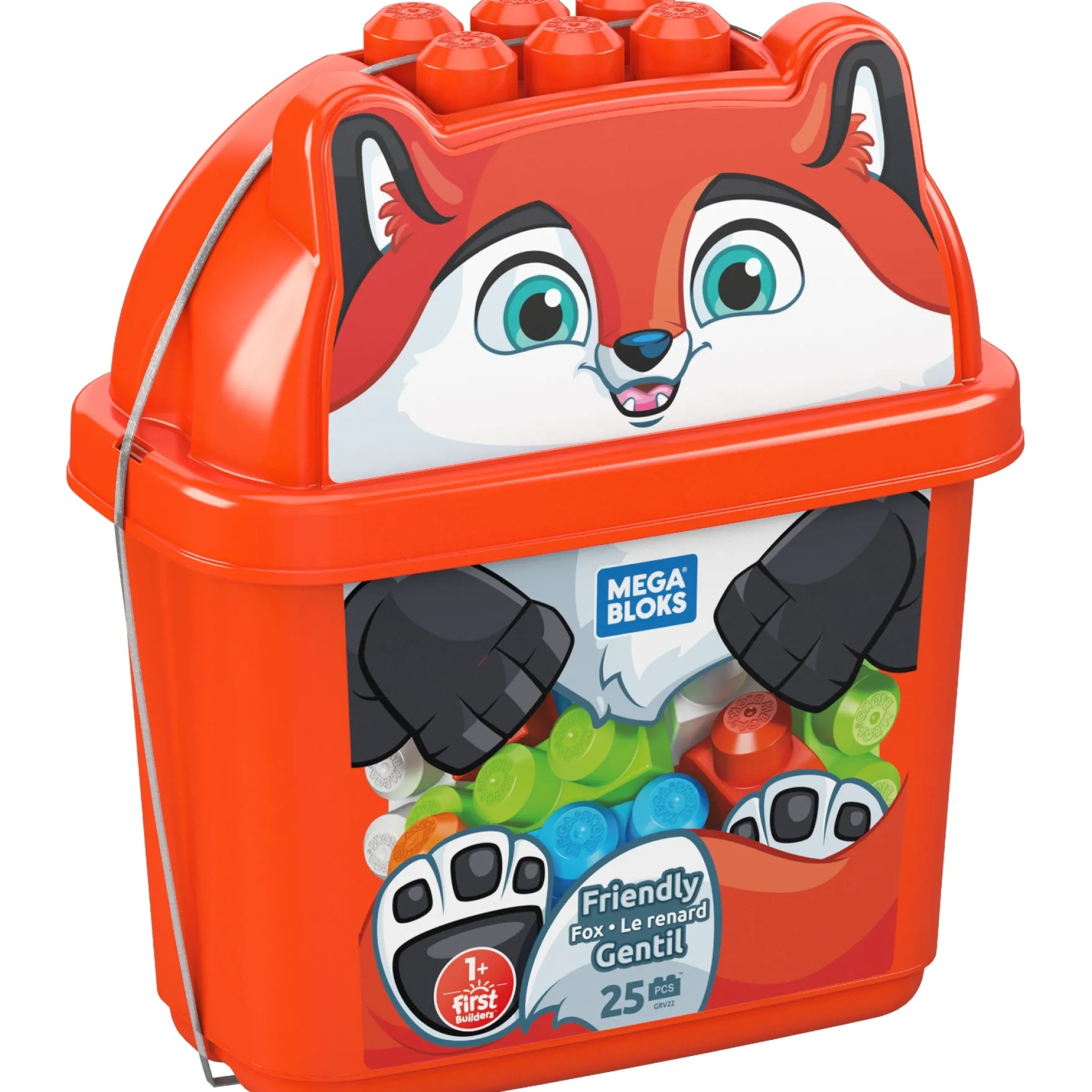 Mega Bloks Animal Buckets Fisher Price Assorti