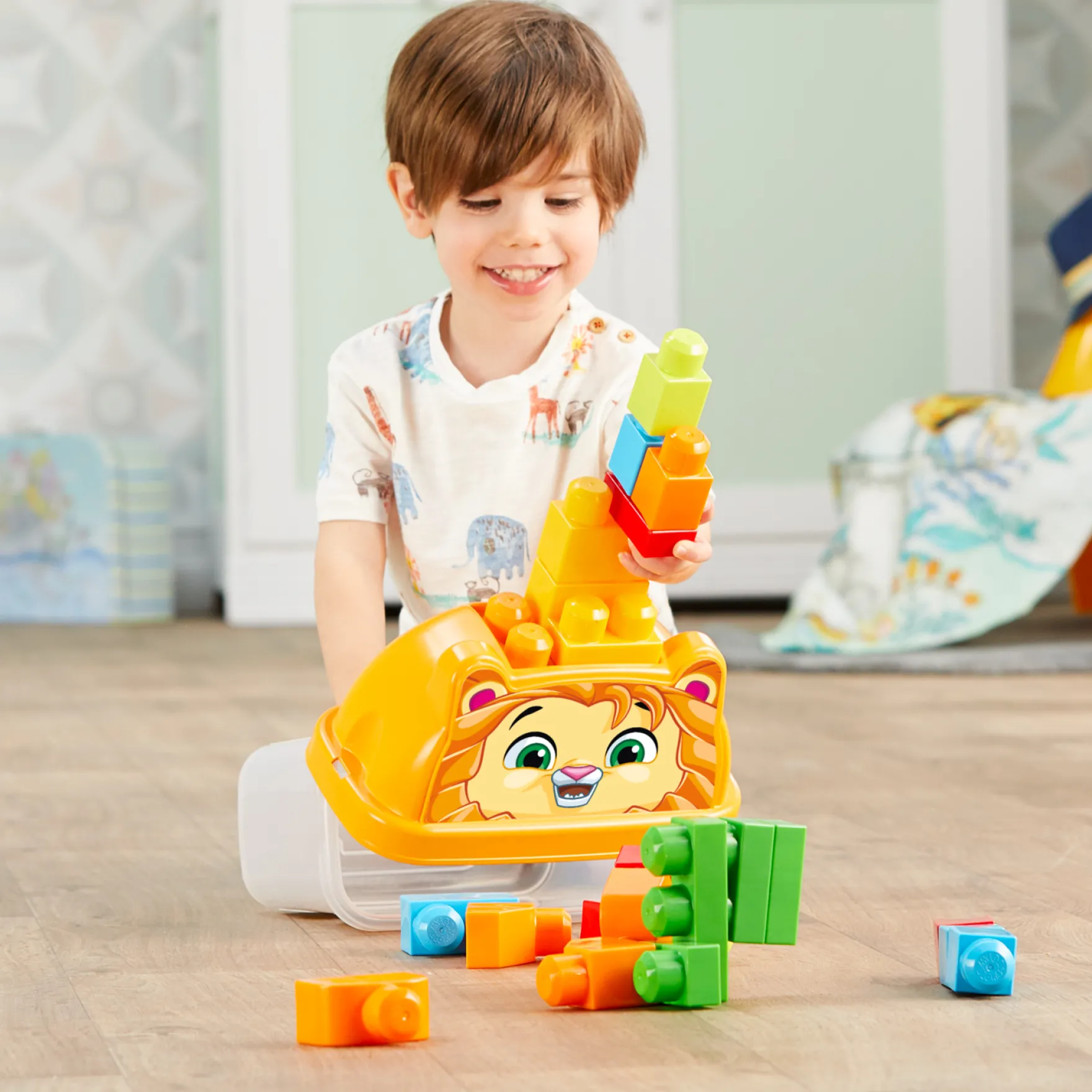 Mega Bloks Animal Buckets Fisher Price Assorti