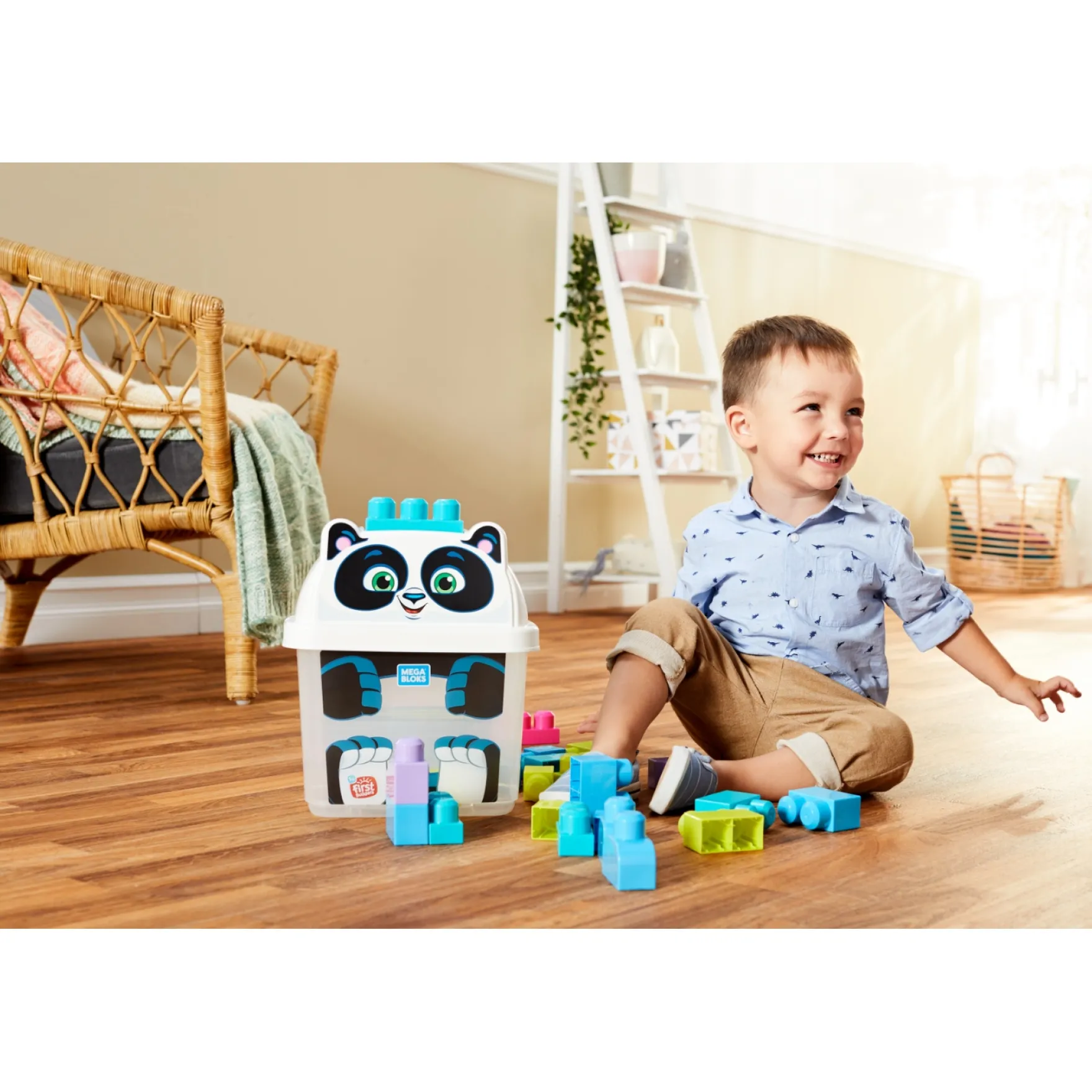 Mega Bloks Animal Buckets Fisher Price Assorti