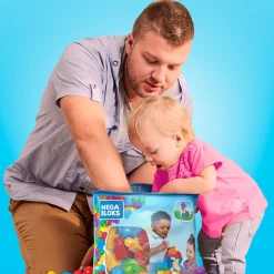 Mega Bloks First Builders Blokkentas 60 stuks