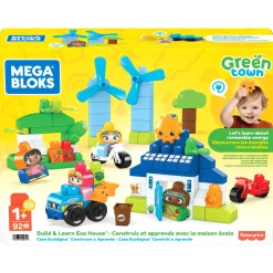 Mega Bloks Green Town Build En Learn Eco House