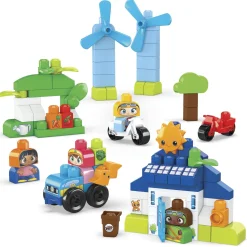 Mega Bloks Green Town Build En Learn Eco House