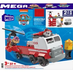 Mega Bloks PAW Patrol Junior Builders  Marshall's Ultimate Fire Truck