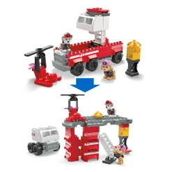 Mega Bloks PAW Patrol Junior Builders Marshall's Ultimate Fire Truck