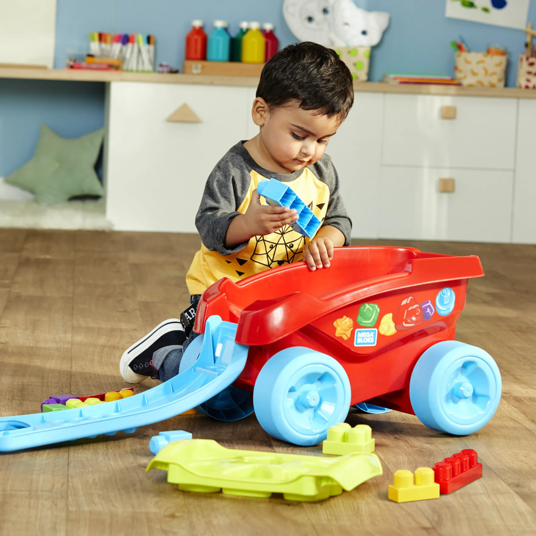 Mega Bloks Wagon Classic Fisher Price