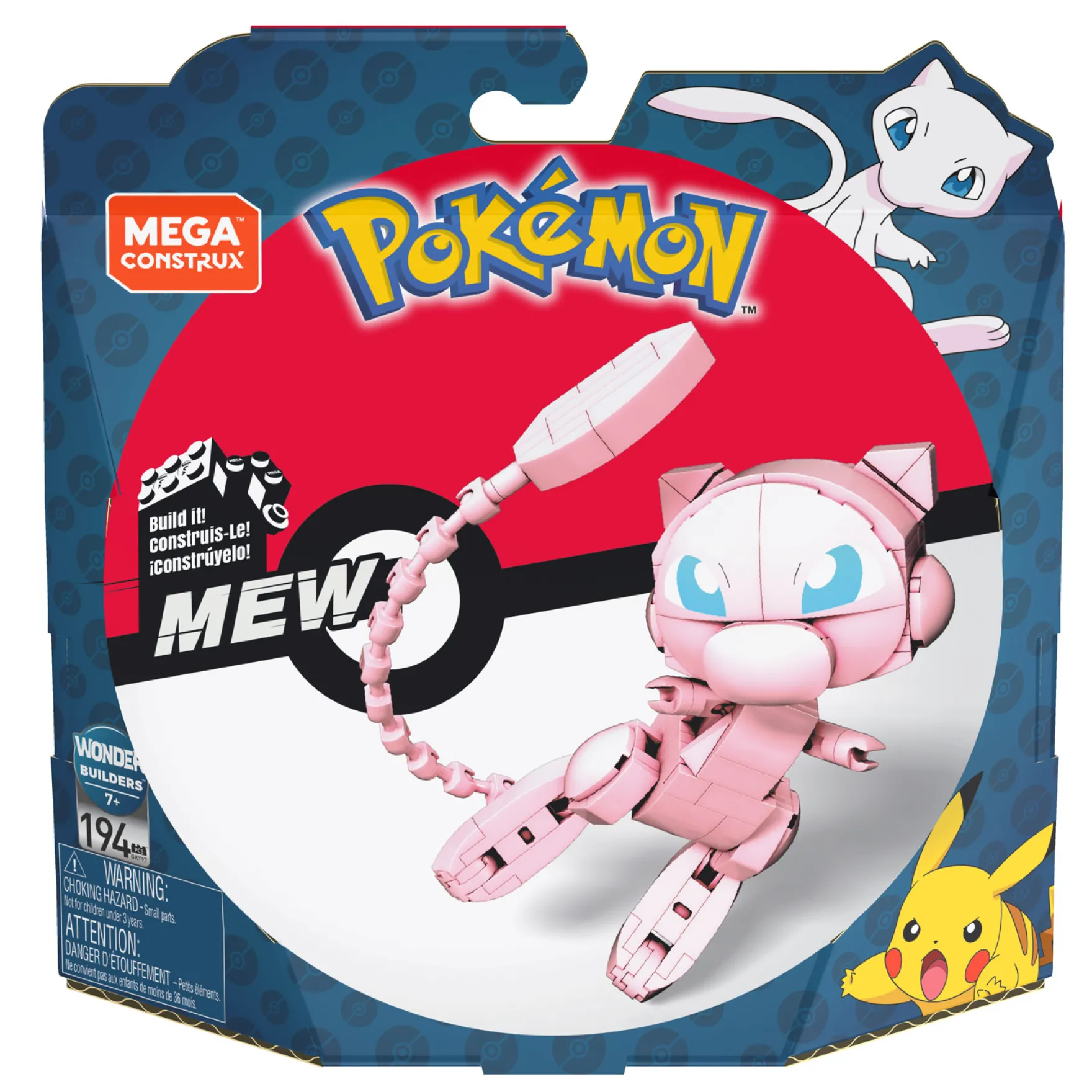 Mega Construx Pokémon - Medium Pokémon Assorti