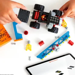 Mega Hot Wheels Monster Trucks Bone Shaker Crush  Course