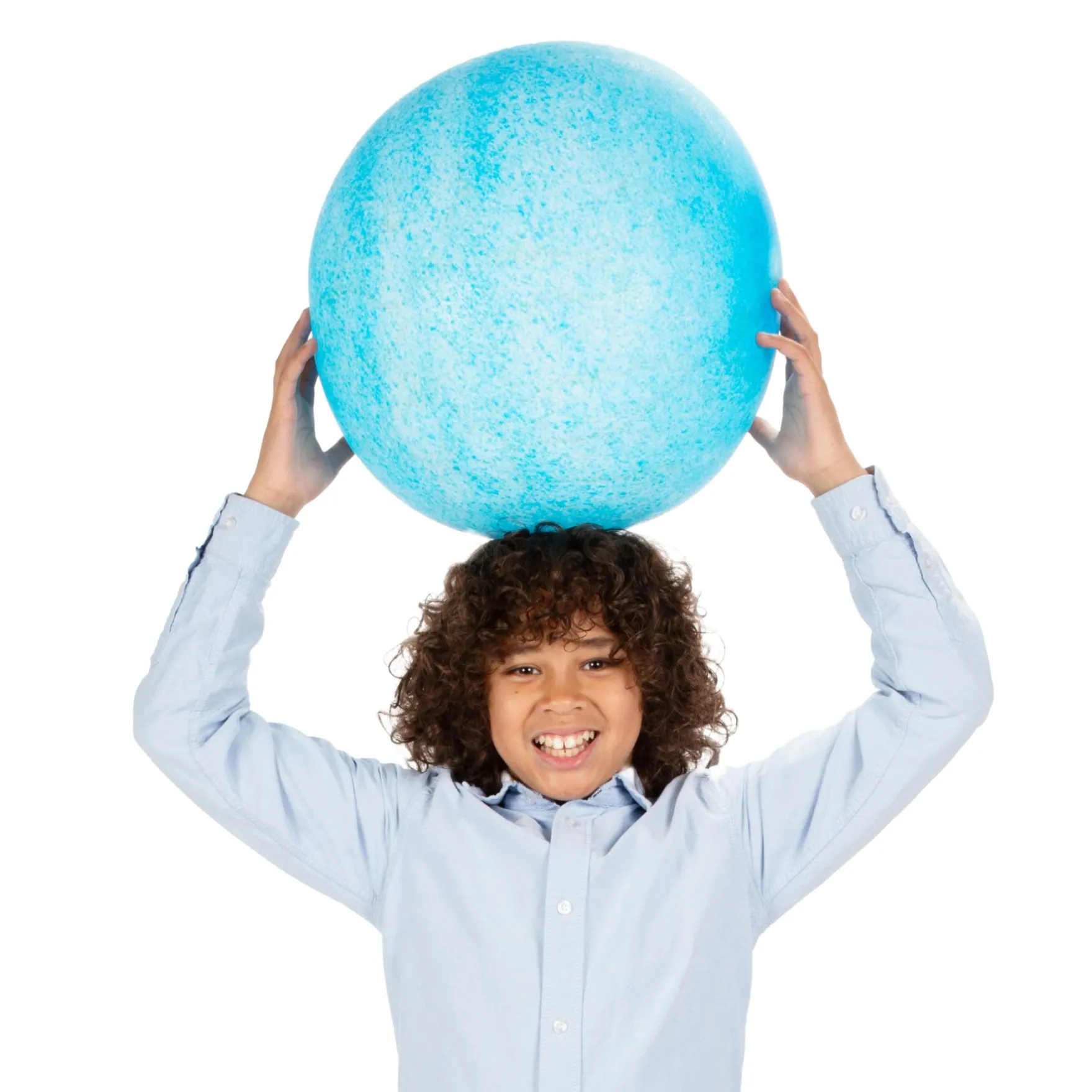 Megabal met felle kleuren 40 cm 6 assorti