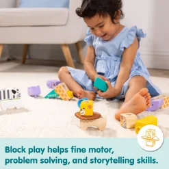 Melissa & Doug Blockables Safari Play Set  (34 Stuks)