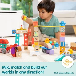 Melissa & Doug Blockables Safari Play Set  (34 Stuks)