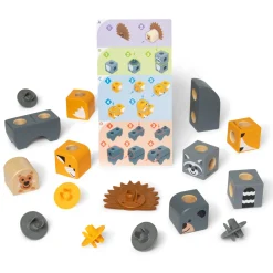 Melissa & Doug Blockables Woodland Friends  Playset Set (16pc)
