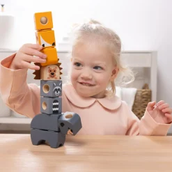 Melissa & Doug Blockables Woodland Friends  Playset Set (16pc)