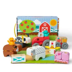 Melissa & Doug Blockables Farm Play Set (56pc)