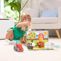 Melissa & Doug Blockables Farm Play Set (56pc)
