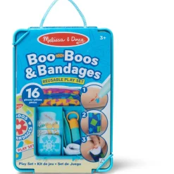 Melissa & Doug Booboos & Bandages Reusable Play  Set
