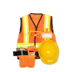 Melissa & Doug Construction Worker Role Play  Costume Set