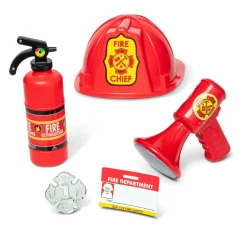 Melissa & Doug Fire Chief Role Play Costume Set