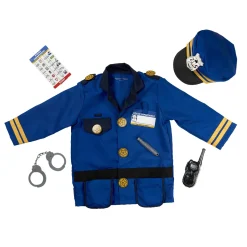 Melissa & Doug Police Officer Costume Role Play  Set