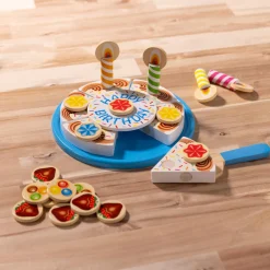 Melissa & Doug Wooden Birthday Cake