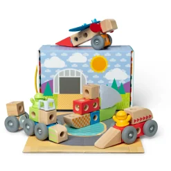 Mellissa & Doug Blockables Vehicles Play Set
